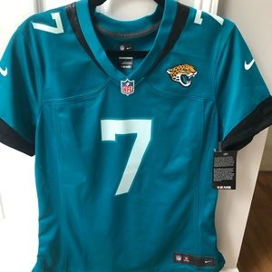 Zay Jones Jacksonville Jaguars Fanatics Authentic Teal Nike Game Jersey #7